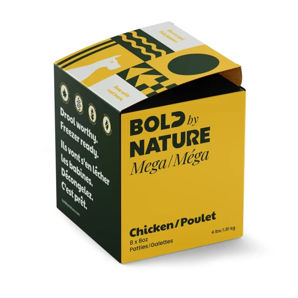 Bold by Nature, 4 lb chicken patties