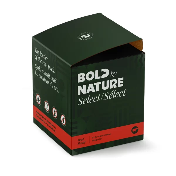 Bold by Nature Select, 4 lb beef patties