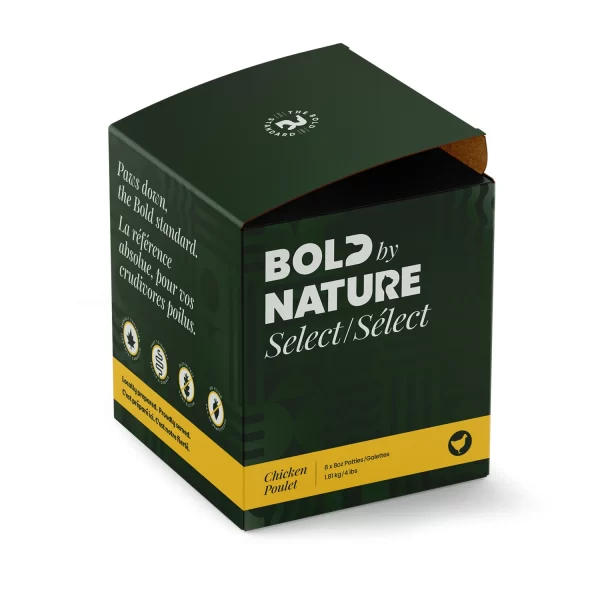 Bold by Nature Select, 4 lb chicken patties