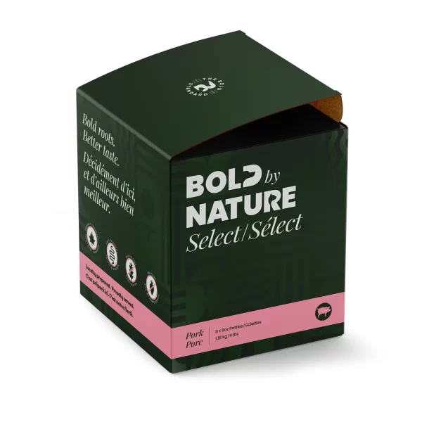 Bold by Nature Select, 4lb pork patties