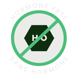 Hormone free.